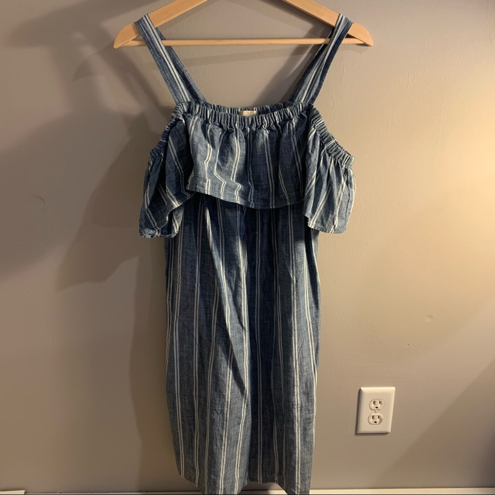J. Crew Denim Mini Dress